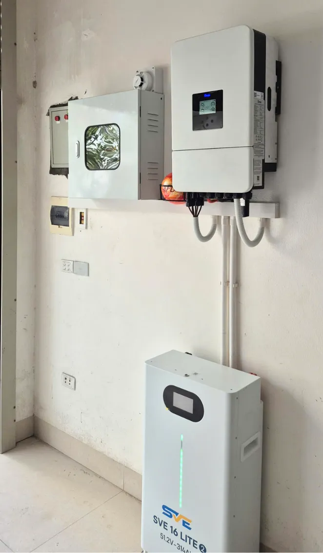 Thiết bị 10kWp lưu trữ 16kWh