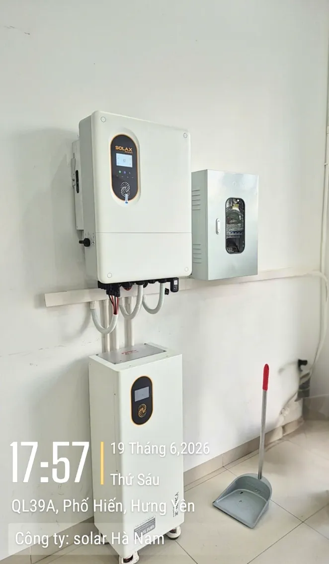 Thiết bị 7kWp lưu 16kWh