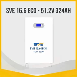 Pin lưu SVE 16.6 ECO - 51.2V 324AH Chính Hãng
