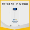 Pin lưu SVE 16.6 PRO - 51.2V 324AH Chính Hãng, Giá Tốt